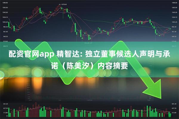 配资官网app 精智达: 独立董事候选人声明与承诺（陈美汐）内容摘要